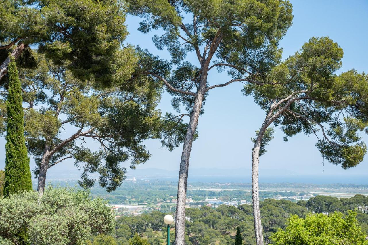 La Cle Vue Mer, Clim, Terrasse, Parking A Hyères Buitenkant foto